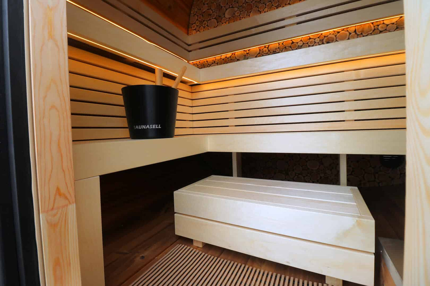Round Cube MINI Outdoor Sauna Kit
