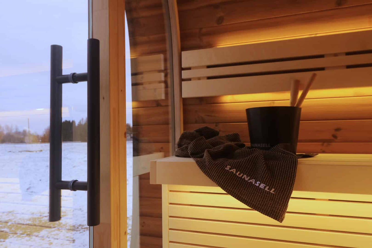 Round Cube MINI Outdoor Sauna Kit