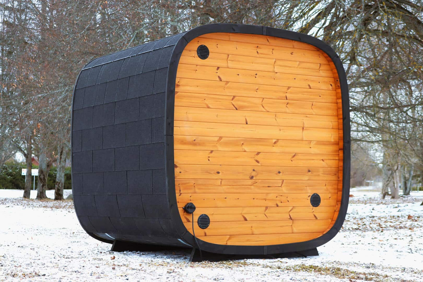Round Cube MINI Outdoor Sauna Kit