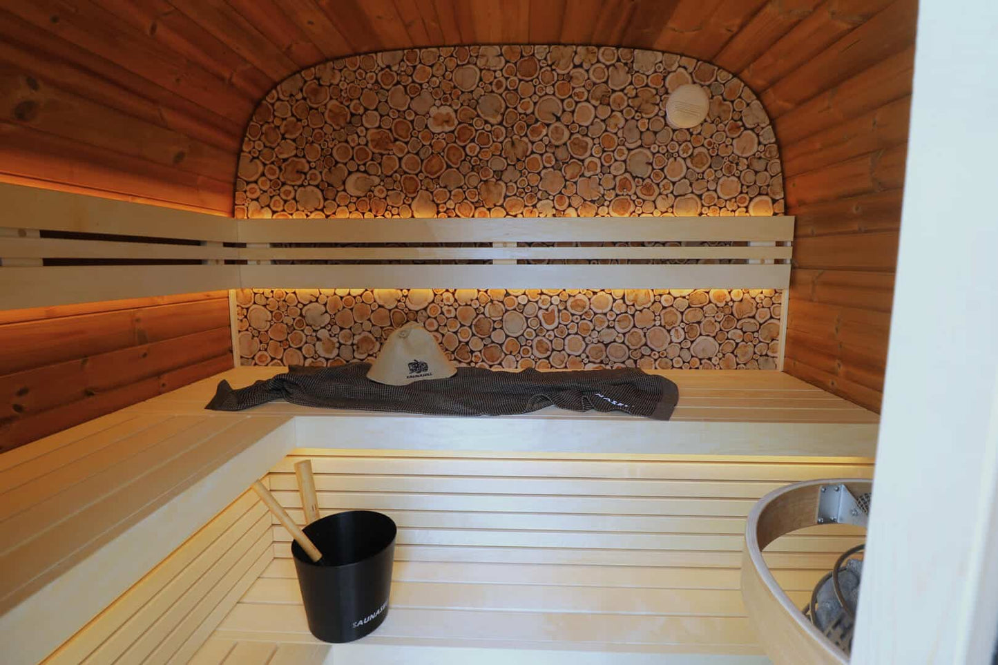 Round Cube MINI Outdoor Sauna Kit