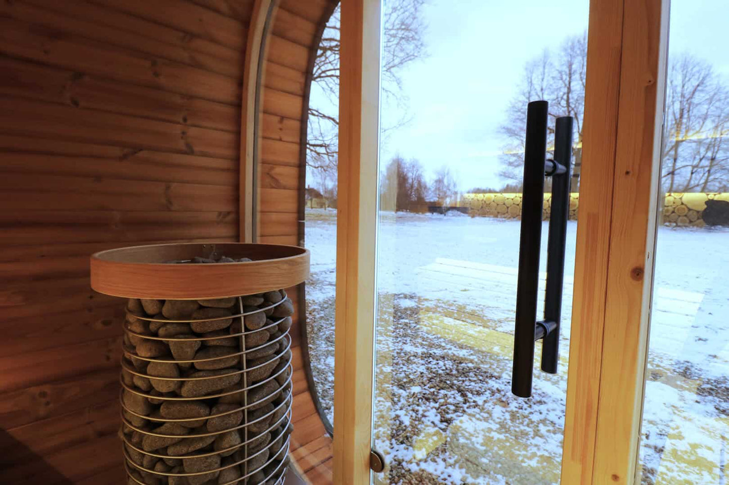 Round Cube MINI Outdoor Sauna Kit