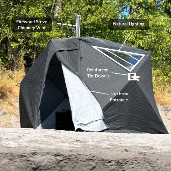 Nova 6 Sauna Tent - Pro Package