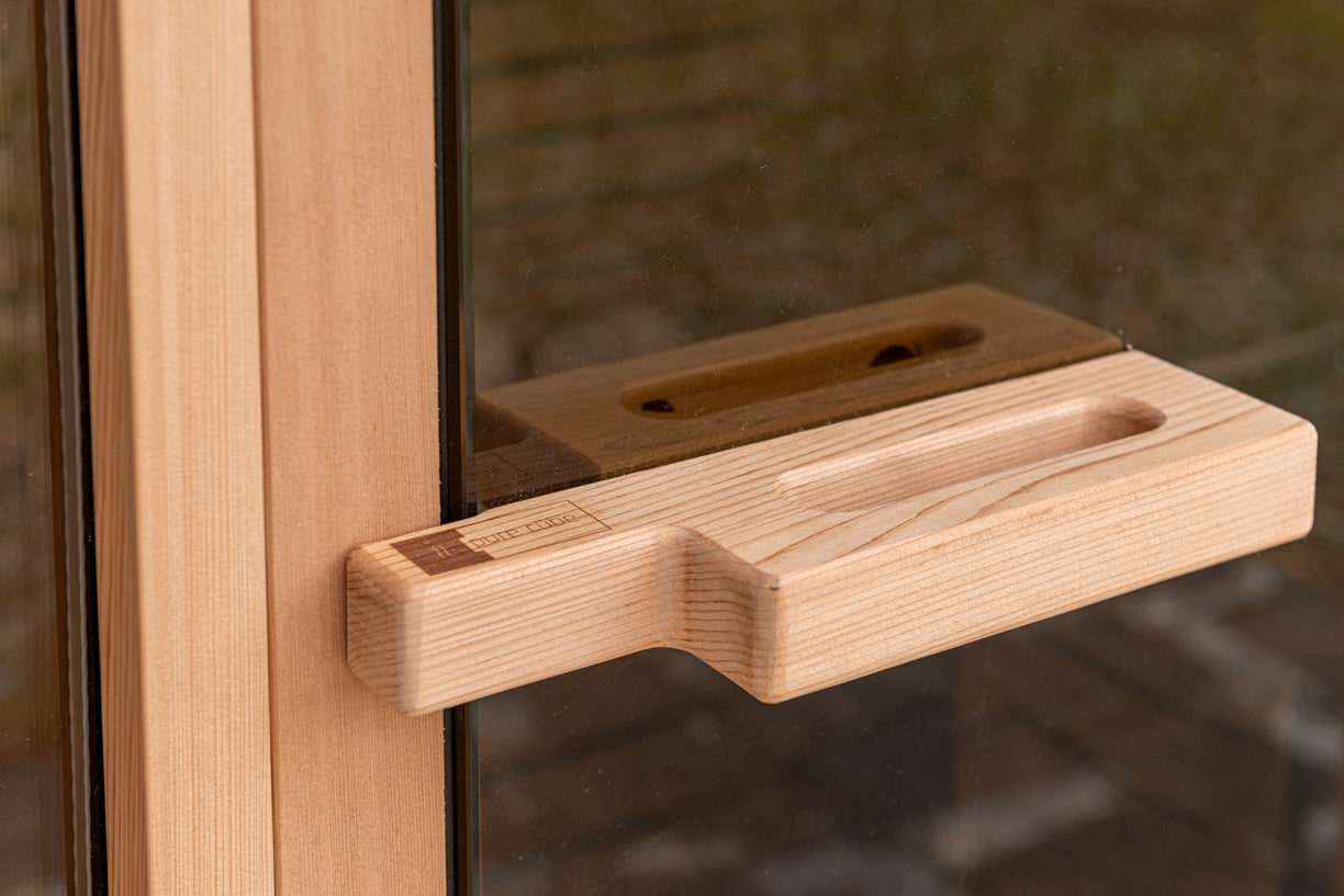 Pure Cube Hudson Sauna - Knotty Red Cedar