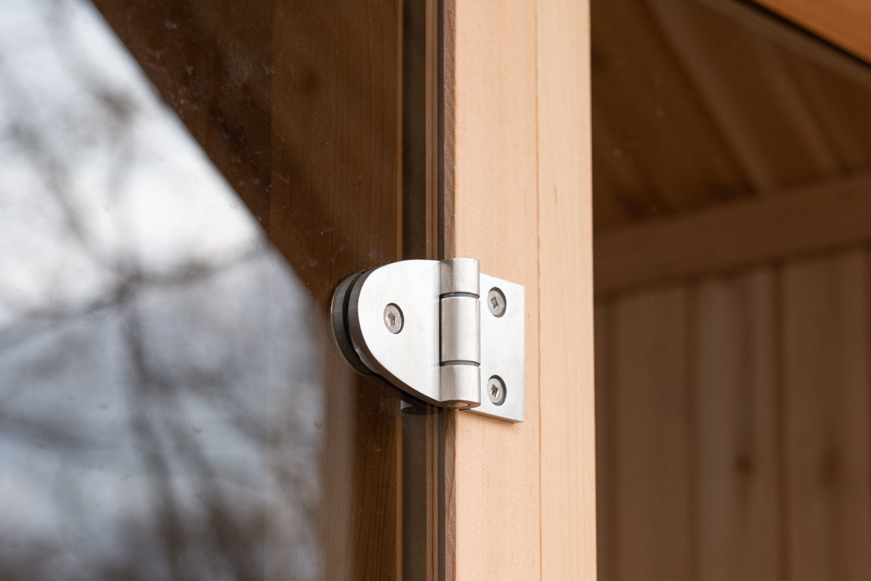 Pure Cube Hudson Sauna - Knotty Red Cedar