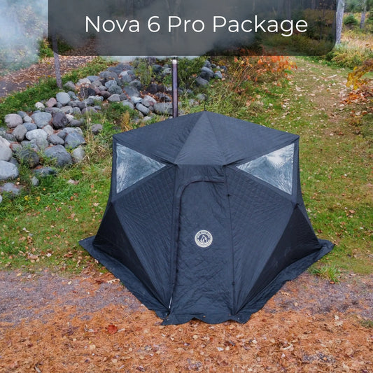 Nova 6 Sauna Tent - Pro Package