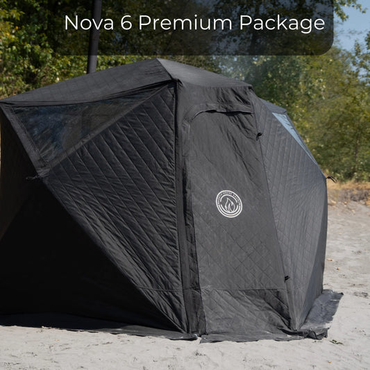 Nova 6 Sauna Tent - Premium Package