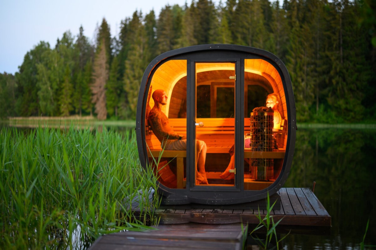 Scandinavian Equinox Outdoor Cube Sauna
