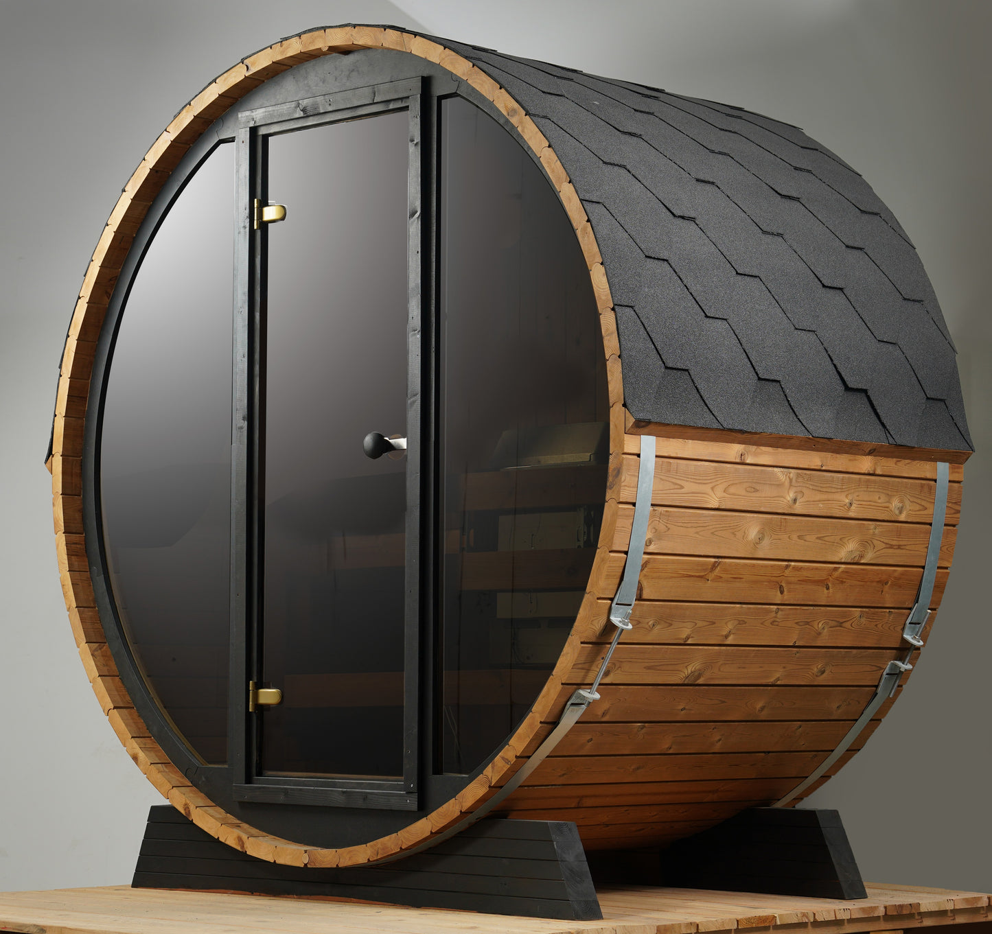 Scandinavian Horizon Outdoor Barrel Sauna