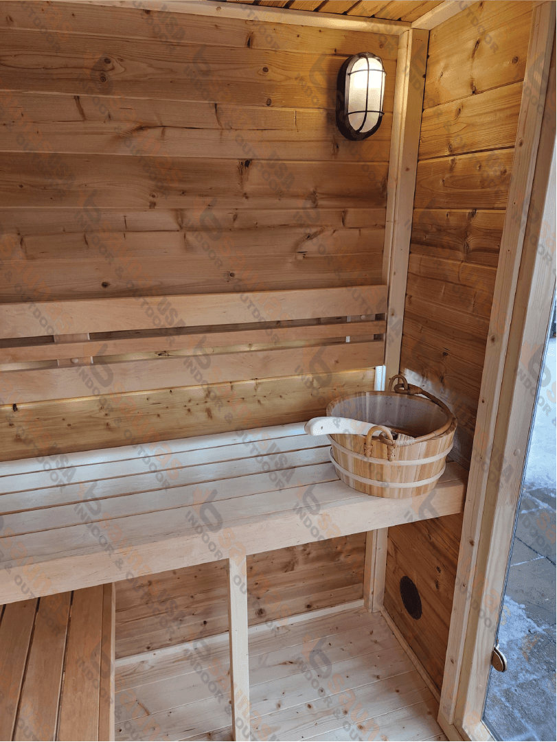 Patio S Outdoor Prefabricated Sauna Cabin Kit