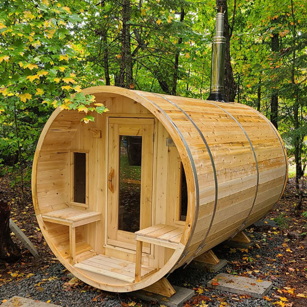 Canadian Timber Tranquility Barrel Sauna