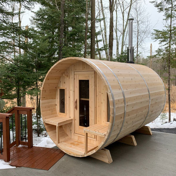 Canadian Timber Tranquility Barrel Sauna