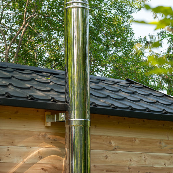 Canadian Timber Georgian Cabin Sauna / with change room