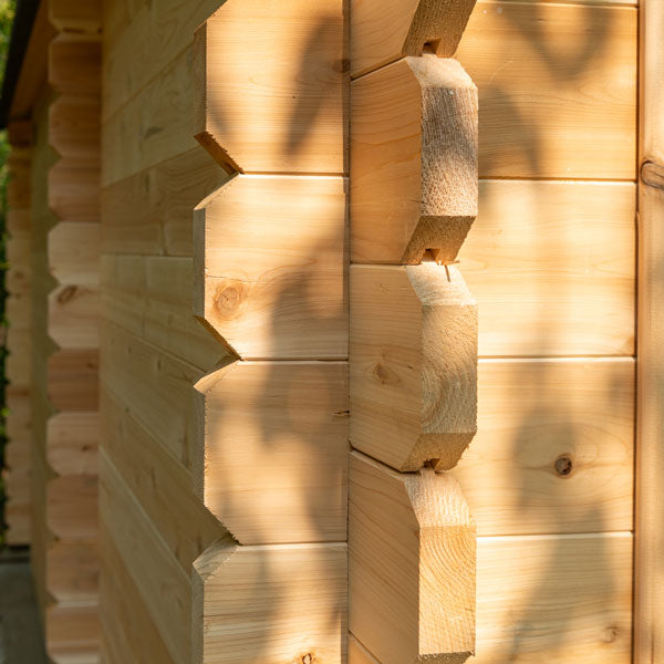 Canadian Timber Georgian Cabin Sauna / with change room