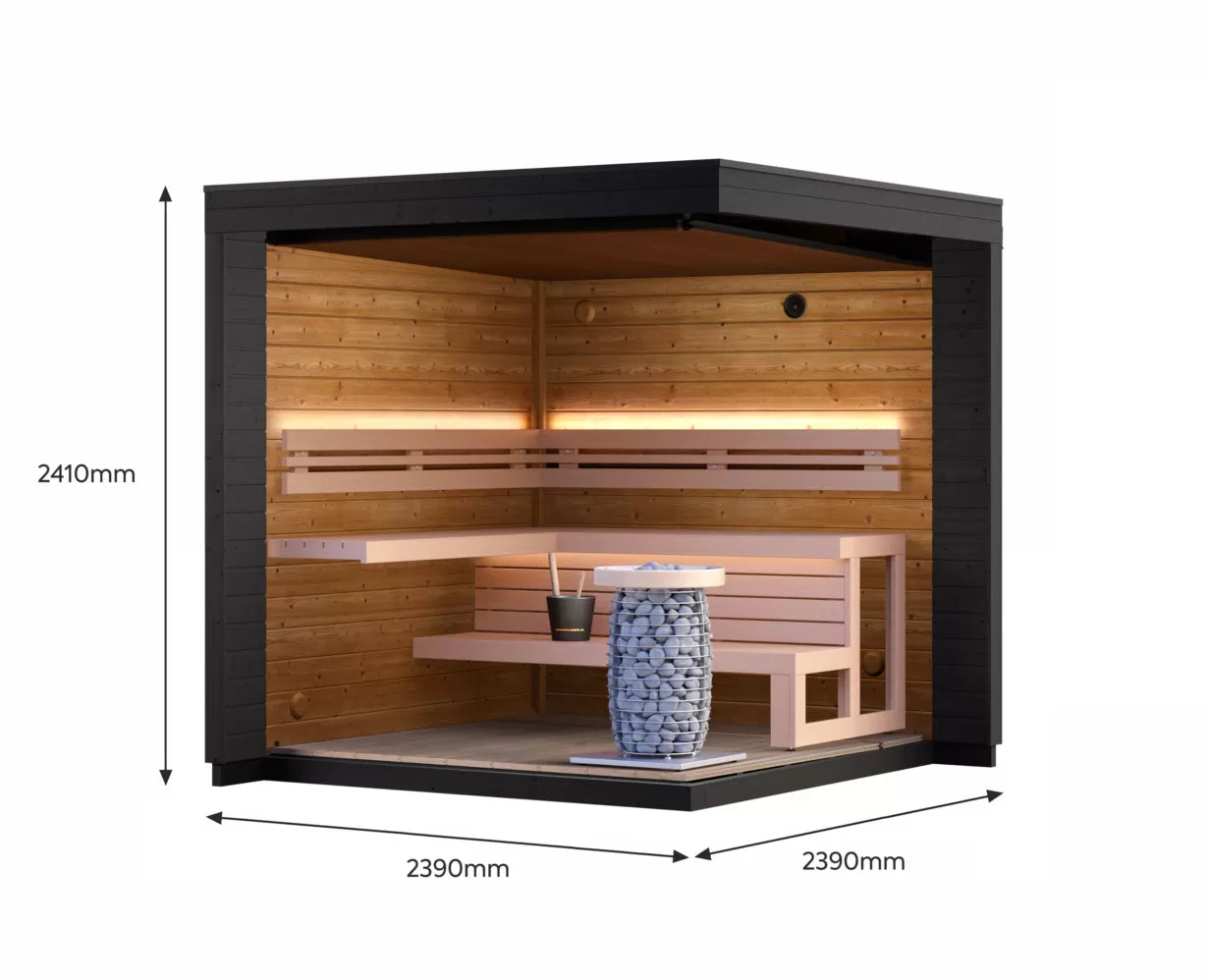 Patio S Outdoor Prefabricated Sauna Cabin Kit