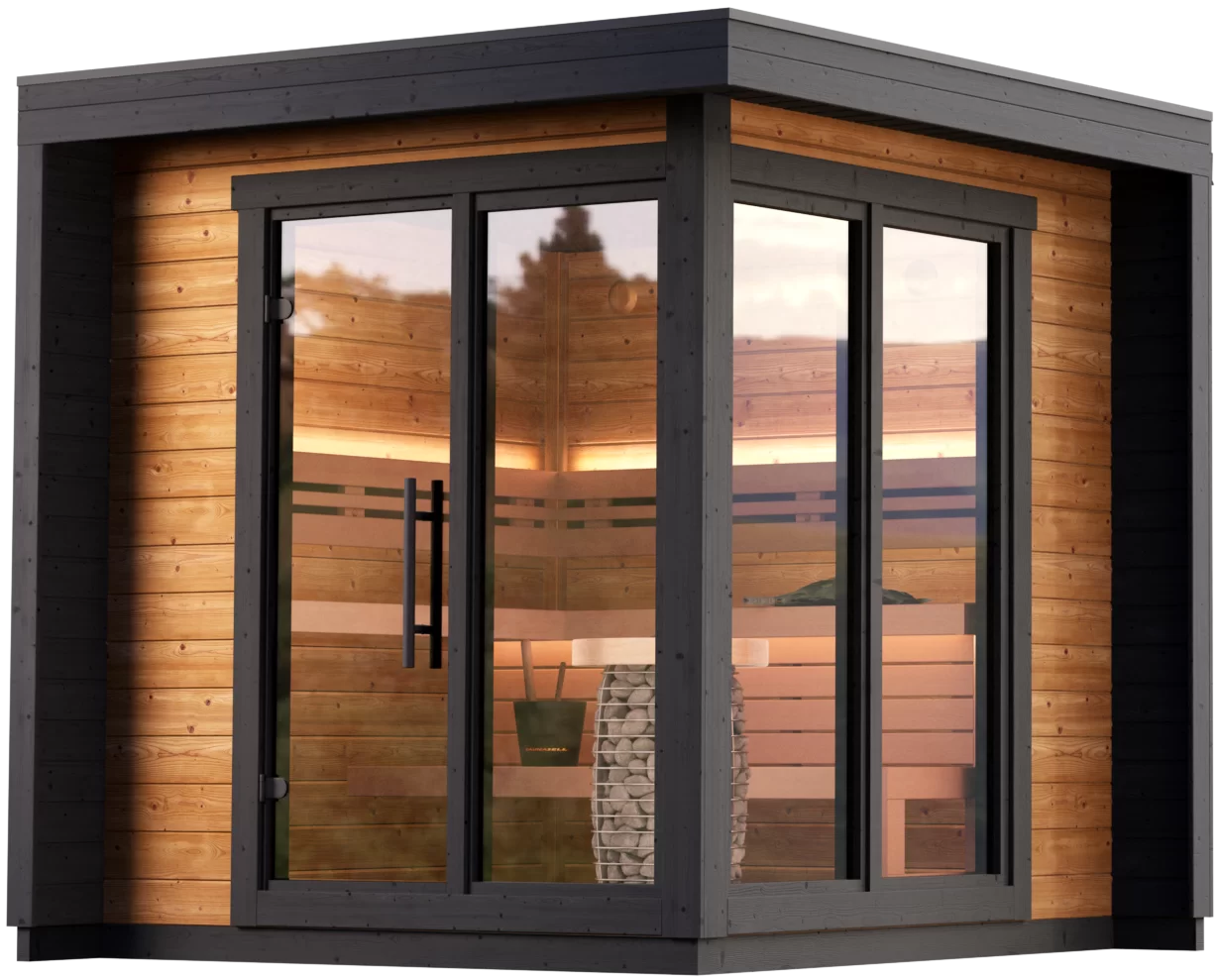 Patio S Outdoor Prefabricated Sauna Cabin Kit