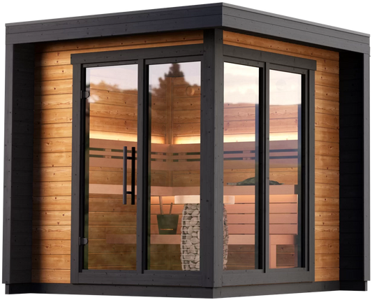 Patio S Outdoor Prefabricated Sauna Cabin Kit