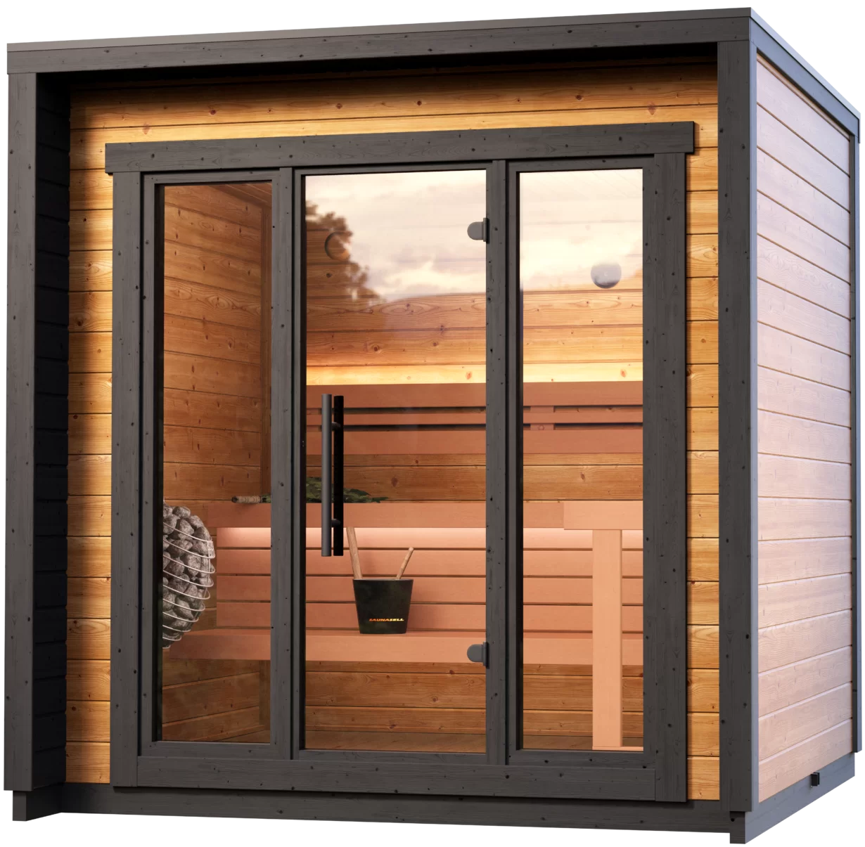 Patio XS Outdoor Prefab Sauna Cabin Kit