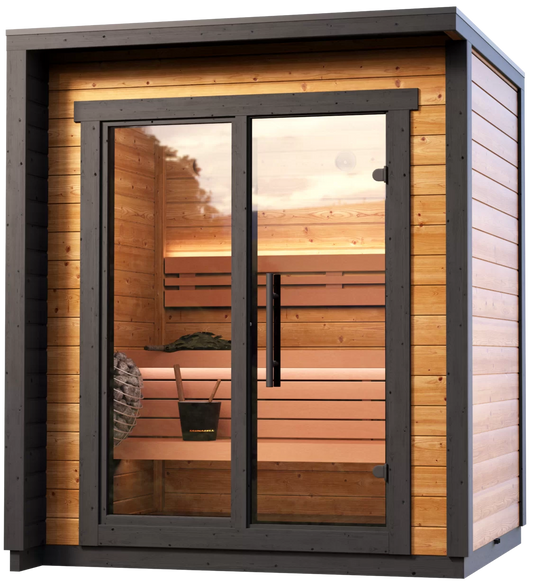 Patio XXS Outdoor Prefab Sauna Cabin Kit