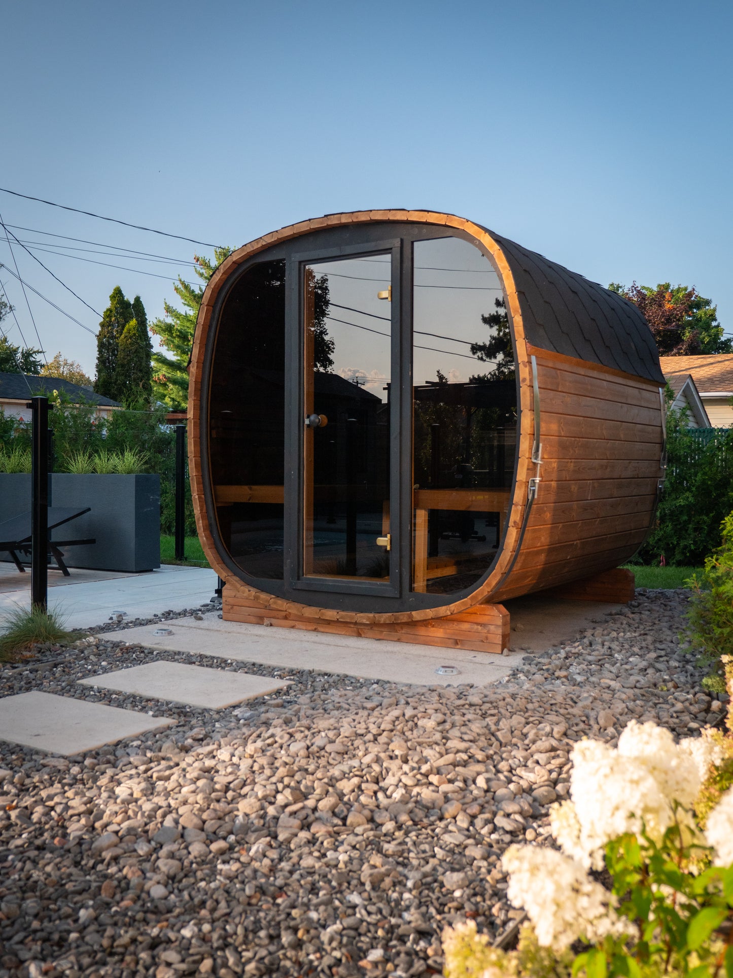 Scandinavian Equinox Outdoor Cube Sauna