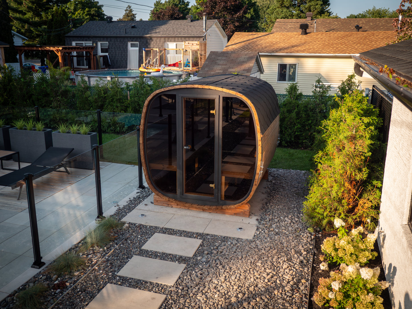 Scandinavian Equinox Outdoor Cube Sauna