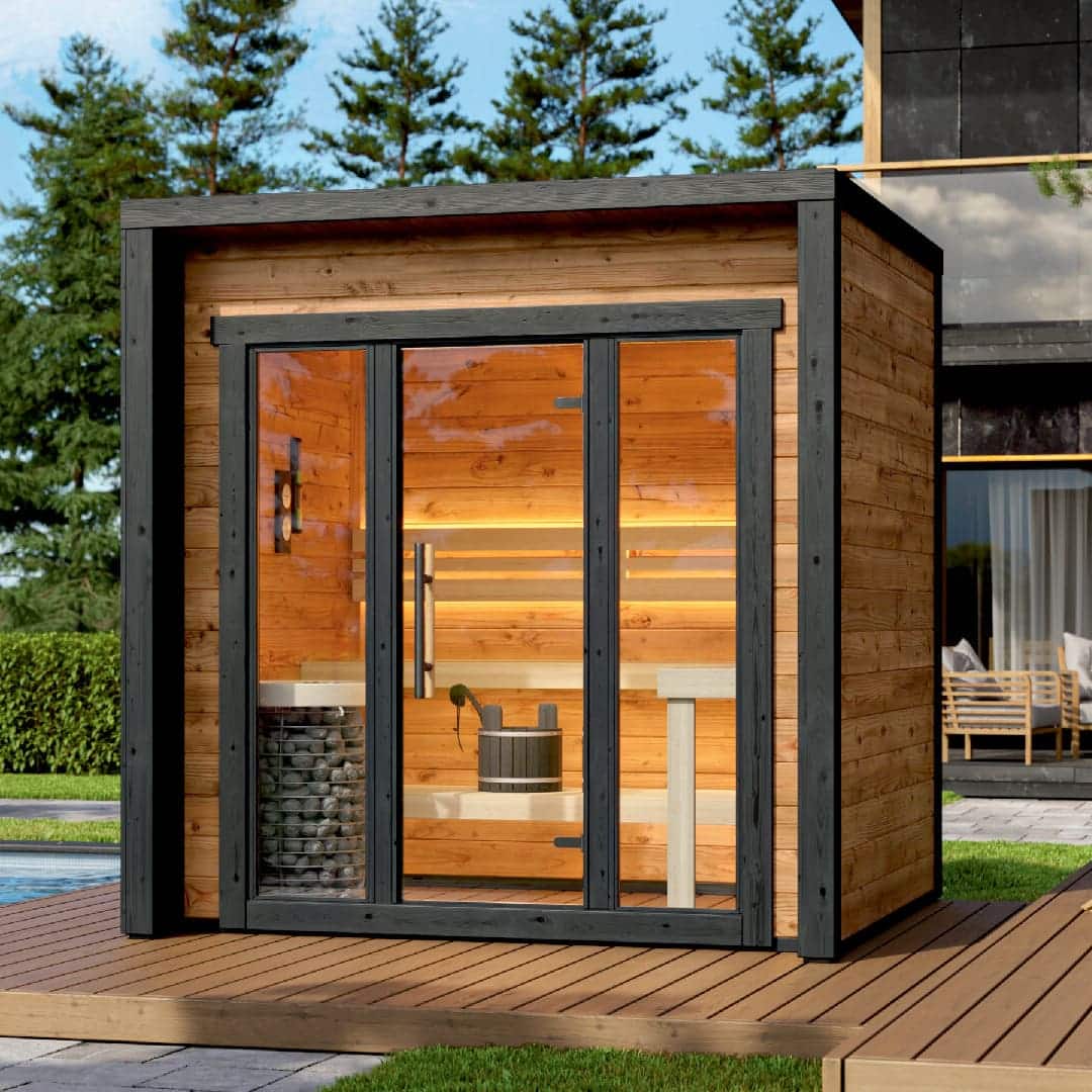 Patio XS Outdoor Prefab Sauna Cabin Kit