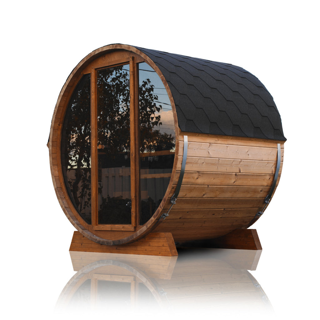 Scandinavian Horizon Outdoor Barrel Sauna