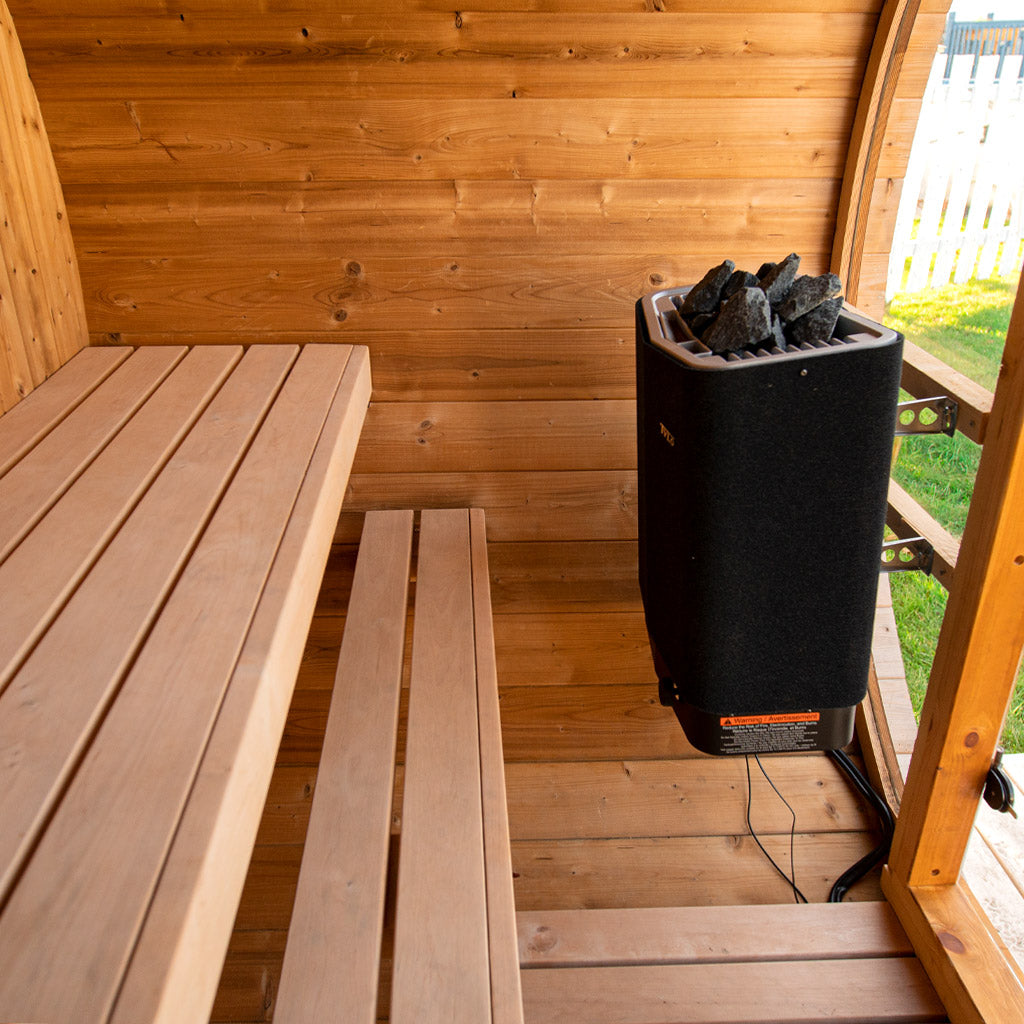 Scandinavian Horizon Outdoor Barrel Sauna