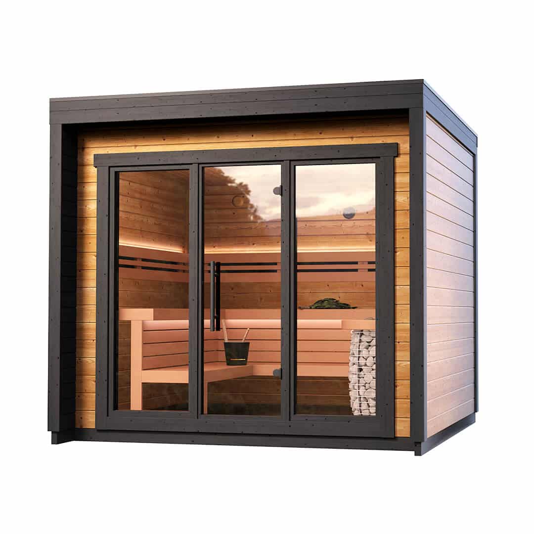 Patio XM Outdoor Prefab Sauna Cabin Kit