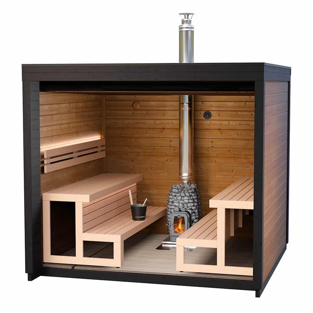 Patio XM Outdoor Prefab Sauna Cabin Kit