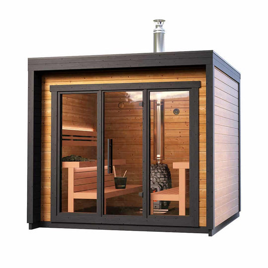 Patio XM Outdoor Prefab Sauna Cabin Kit